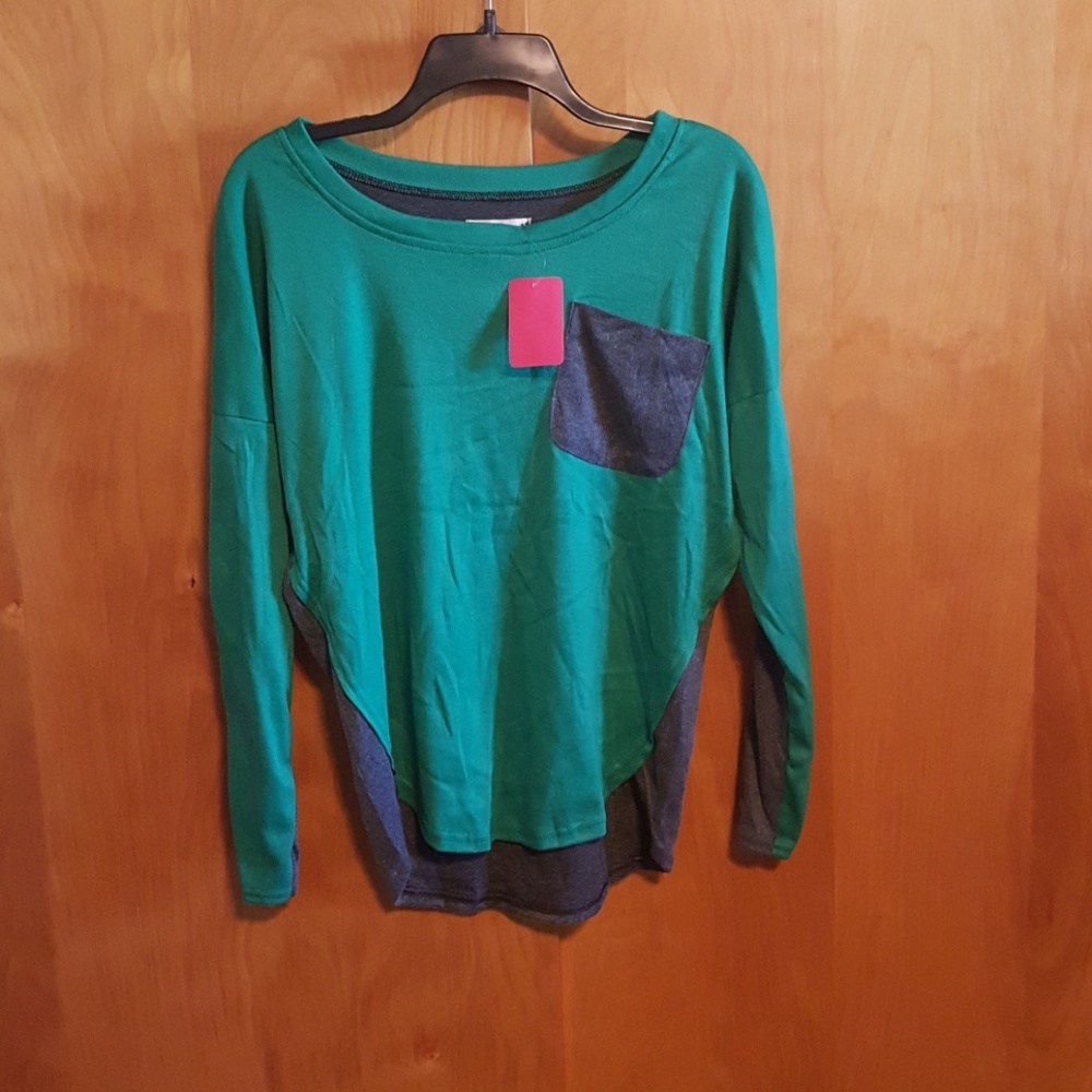 Asymmetrical shirt